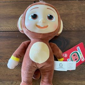 Cocomelon 8" JJ Monkey Plush Doll NEW